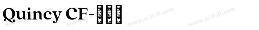 Quincy CF字体转换